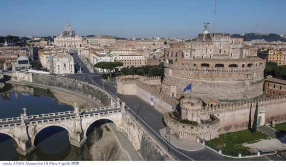 CORONAVIRUS: diventa un libro il silenzio di Roma nella primavera 2020