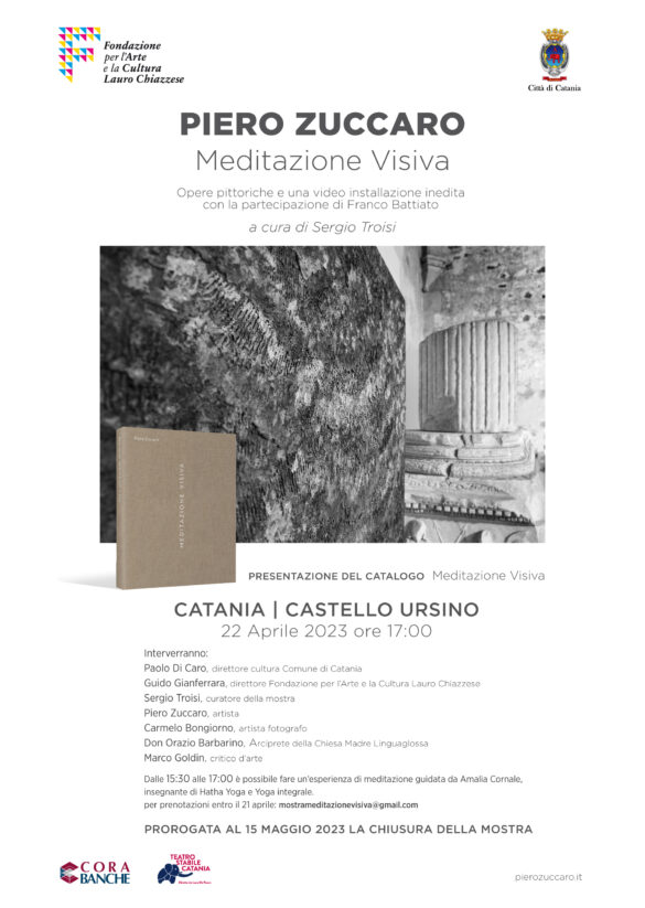 MOSTRE: Catania, meditazione yoga al Castello Ursino sulle note di Battiato e il segno di Piero Zuccaro. Ecco il catalogo