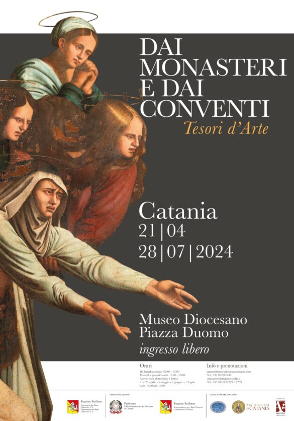 MOSTRE: a Catania “Dai Monasteri e dai Conventi”, di scena il patrimonio artistico degli ordini religiosi (FEC) confluito fra i beni di Stato dopo l’Unità d’Italia [VIDEO]