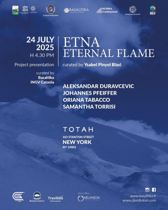 ARTE CONTEMPORANEA: Etna e Sicilia di scena a New York con il finissage del progetto “Etna Eternal Flame” [ITA/ENG + VIDEO]